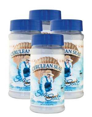 Cerulean Seas Sea Salt-Fine (14.5 oz)  (Pack of 4 or 12)